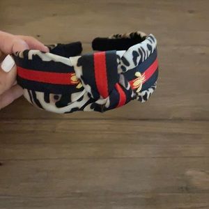 Chic knot on top headband